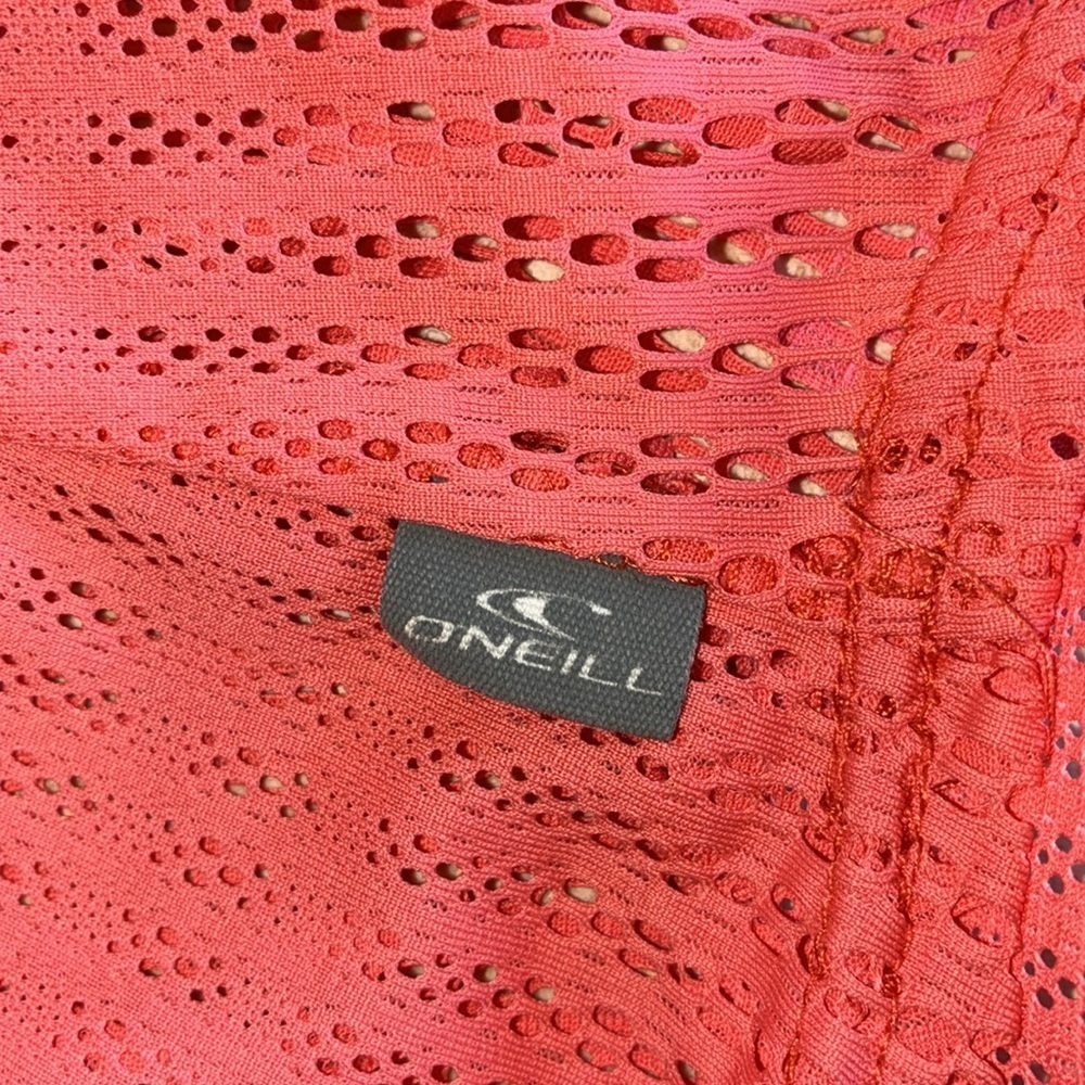 O’neill tee coverup, women's M, loose weave mesh, sheer. EUC - Picture 8 of 13